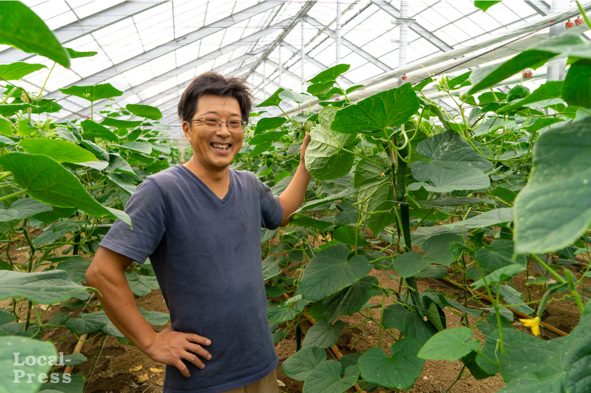 上越市の農家久保田喜隆さん